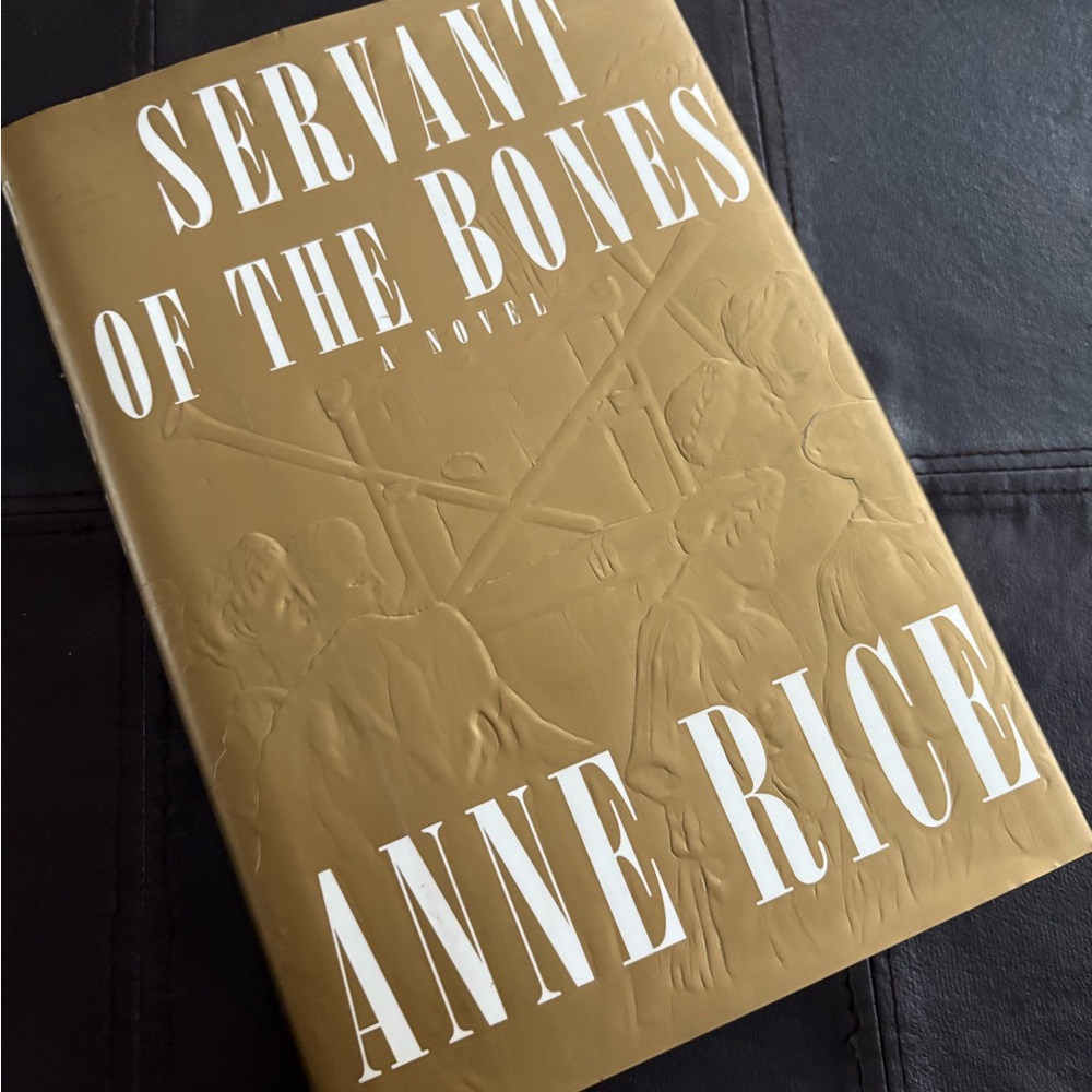 Anne Rice’s Servant of the Bones' Gold Hardcover